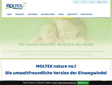 Tablet Screenshot of moltex.de